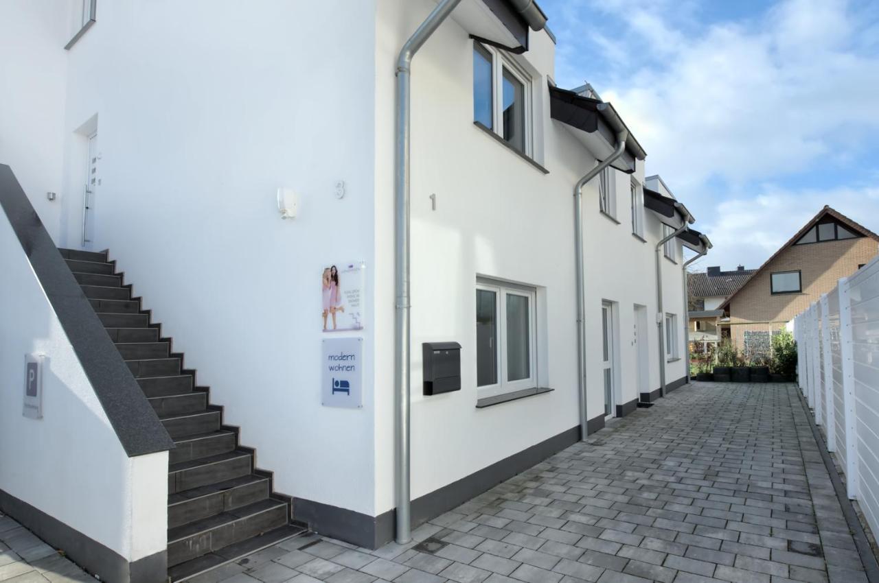 Modern Wohnen I Smart Tv I Terrasse I 2X Parkplatz I 2 Schlafzimmer I 6 Schlafplaetze Bad Oeynhausen Eksteriør billede